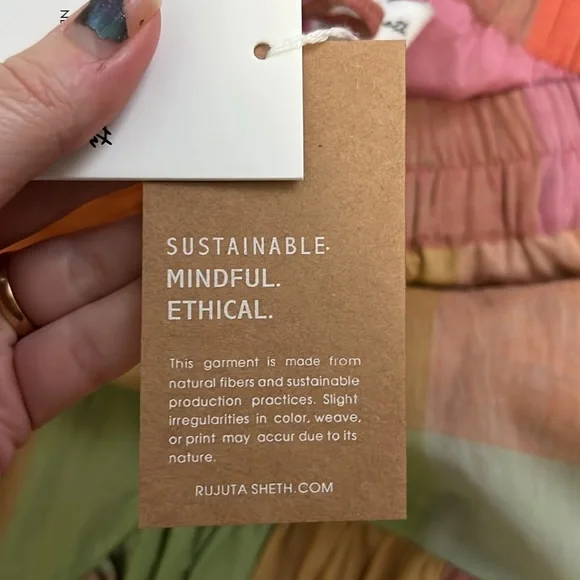 Multicolor Patchwork A-Line Maxi Skirt - Picture 5 of 8